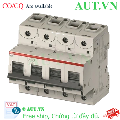 Ảnh của 2CCS884001R0104 – MCB ABB S804C-C10 25KA 10A 4P
