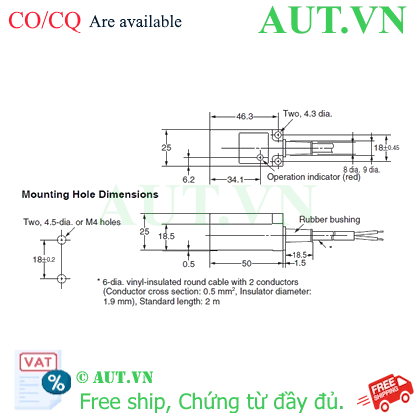 Ảnh của Cảm biến tiệm cận Omron TL-N5MY15 2M