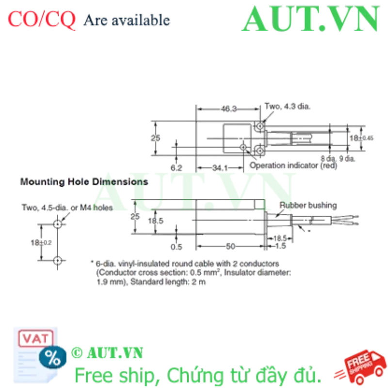 Ảnh của Cảm biến tiệm cận Omron TL-N5MY15 5M