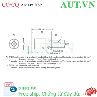 Ảnh của Cảm biến tiệm cận Omron TL-Q5MC15 2M