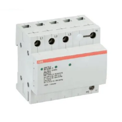 Ảnh của 2CTB815101R8800 – CB chống sét ABB OVR T1 3N 25 255-7 3P+N 60kA