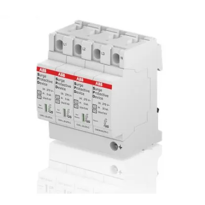 Ảnh của 2CTB803973R1200 – CB chống sét ABB OVRT2-T3 3N20-275 P QS 3P+N 20kA