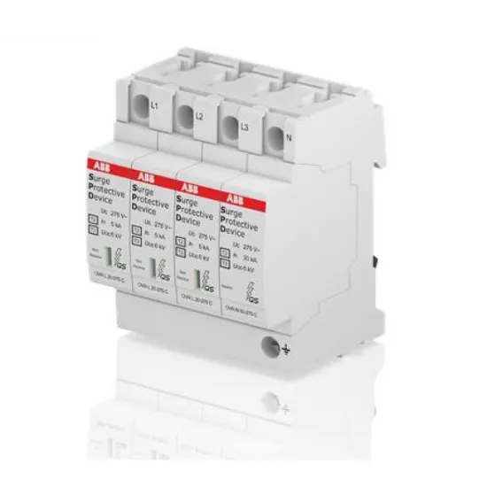 Ảnh của 2CTB803973R1200 – CB chống sét ABB OVRT2-T3 3N20-275 P QS 3P+N 20kA