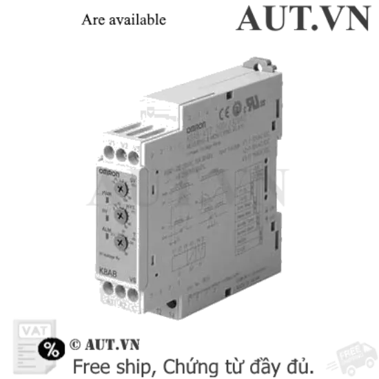 Ảnh của CB chống giật Omron K8AB-VS2 24 VAC