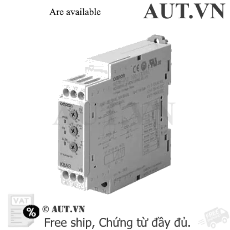 Ảnh của CB chống giật Omron K8AB-VS3 24 VAC