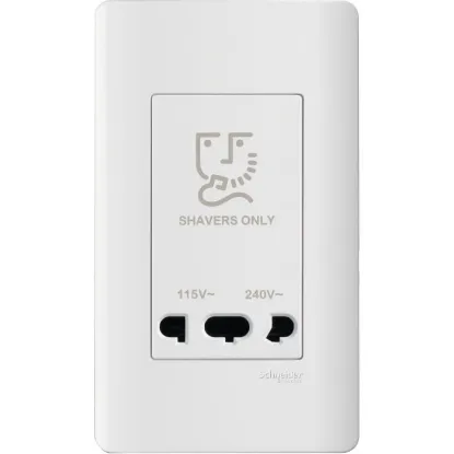 Ảnh của Ổ cắm dao cạo râu Schneider A84727_WE