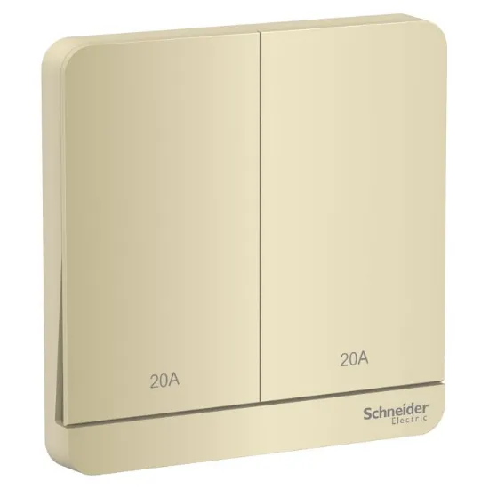 Ảnh của Công tắc đôi 2 cực 20A Schneider E8332D20N_WG_G19