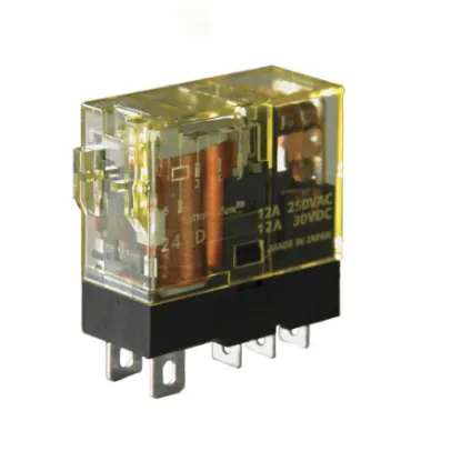 Ảnh của Rơ le trung gian IDEC RJ1S-CL-D24 24VDC 12A (5 chân dẹp)