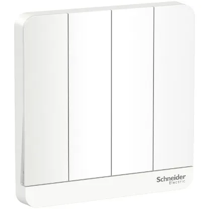 Ảnh của Bốn công tắc 2 chiều có đèn Schneider E8334L2LED_WE_G19