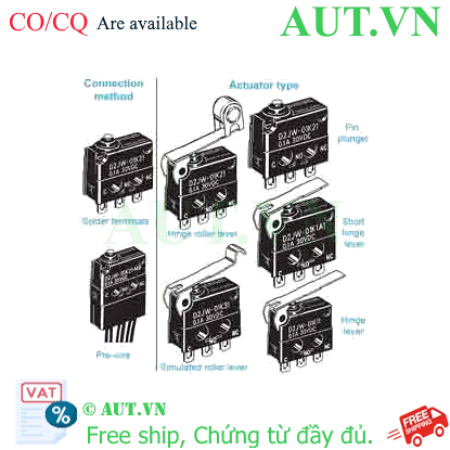 Ảnh của Công tắc hành trình Limit Switch Omron D2JW-01K22-MD