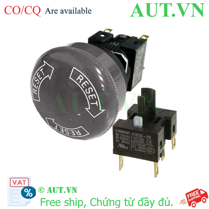 Ảnh của Công tắc nút nhấn Omron A165E-SGR-02