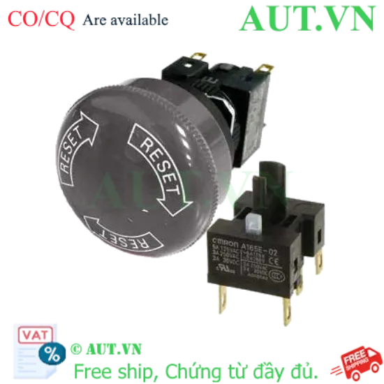 Ảnh của Công tắc nút nhấn Omron A165E-SGR-02