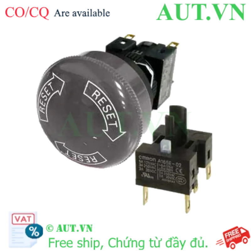 Ảnh của Công tắc nút nhấn Omron A165E-SGR-02