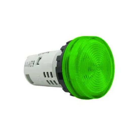 Ảnh của Đèn báo IDEC YW1P-1UQM3G 220V 22mm (xanh lá cây)