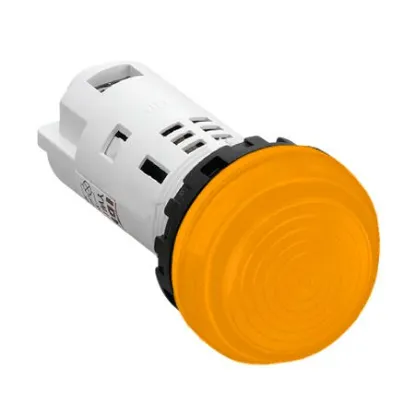 Ảnh của Đèn báo IDEC YW1P-2UQM3A 220V 22mm (hổ phách)