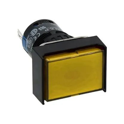Ảnh của Đèn báo IDEC AL6H-P4YC 24V 16mm (Màu vàng)