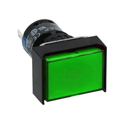 Ảnh của Đèn báo IDEC AL6H-P4GC 24V 16mm (Màu xanh lá cây)