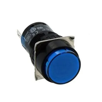 Ảnh của Đèn báo IDEC AL6M-P4SC 24V 16mm (Màu xanh da trời)