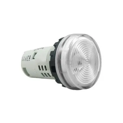 Ảnh của Đèn báo IDEC YW1P-1UQ4PW 24V 22mm (trắng)