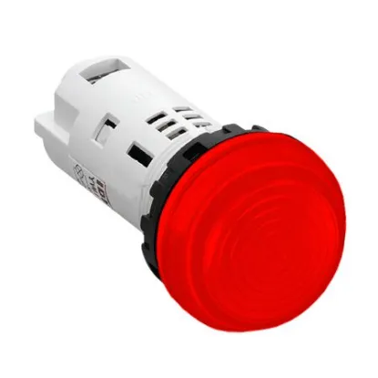 Ảnh của Đèn báo IDEC YW1P-2UQM3R 220V 22mm (đỏ)