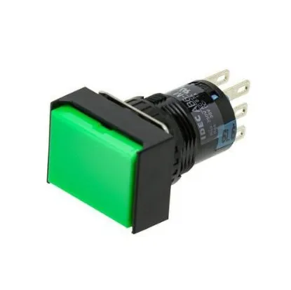 Ảnh của Nút nhấn giữ IDEC AL6Q-A14G 16mm 24V (Xanh lá cây)