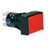 Ảnh của Nút nhấn nhả có đèn IDEC AL6Q-M14R 24VAC/DC D16 1NO+1NC (Đỏ)