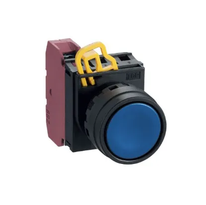 Ảnh của Nút nhấn giữ IDEC YW1B-A1E10S 1NO 22mm (Xanh dương)