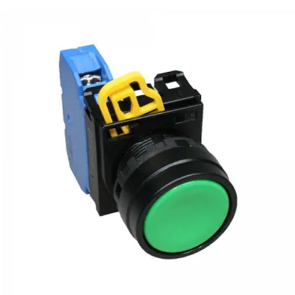 Ảnh của Nút nhấn giữ IDEC YW1B-A1E11G 1NO+1NC 22mm (Xanh lá cây)