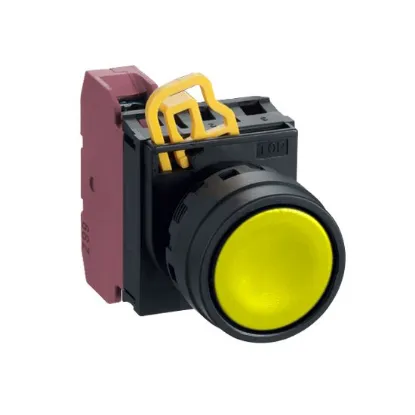 Ảnh của Nút nhấn giữ IDEC YW1B-A1E11Y 1NO+1NC 22mm (Vàng)