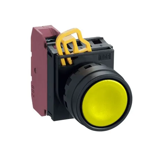 Ảnh của Nút nhấn giữ IDEC YW1B-A1E11Y 1NO+1NC 22mm (Vàng)