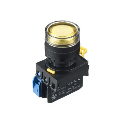 Ảnh của Nút nhấn giữ IDEC YW1L-AF2E10QM3Y 1NO 22mm 220V (Vàng)