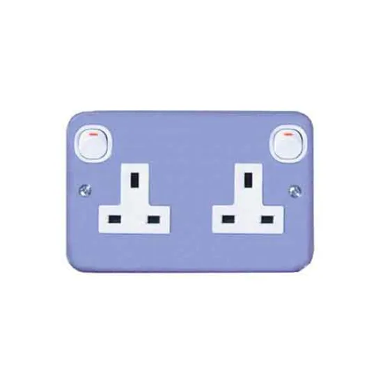 Ảnh của Ổ cắm đôi 3 chấu kèm hạt Schneider ESM25_G19