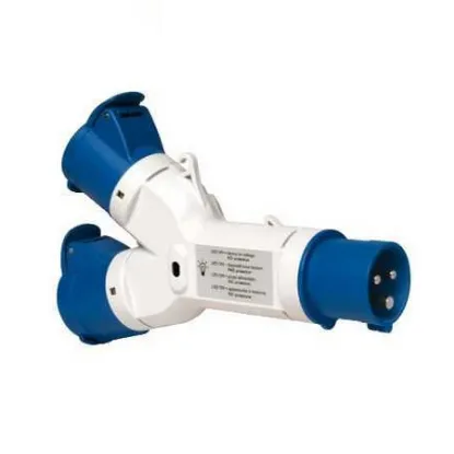 Ảnh của Ổ nối 2 ngả Schneider PKZM403, 16A, 2P+E, 230V