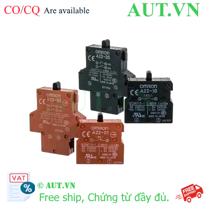 Ảnh của Công tắc nút nhấn Omron A22-11S