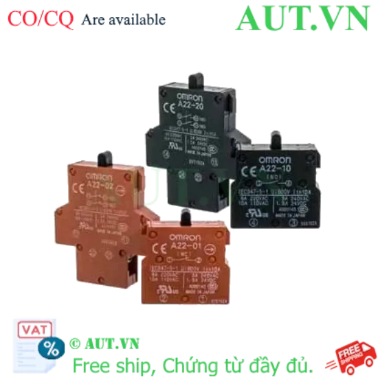 Ảnh của Công tắc nút nhấn Omron A22-11S