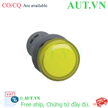 Ảnh của Đèn báo vàng Schneider XA2EVMD8LC 220VDC 22mm