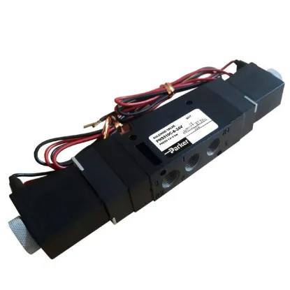 Ảnh của Van điện từ Parker PHS-510C-6-24V 5 cửa 3 vị trí, 2 Coil, Ren 9.6
