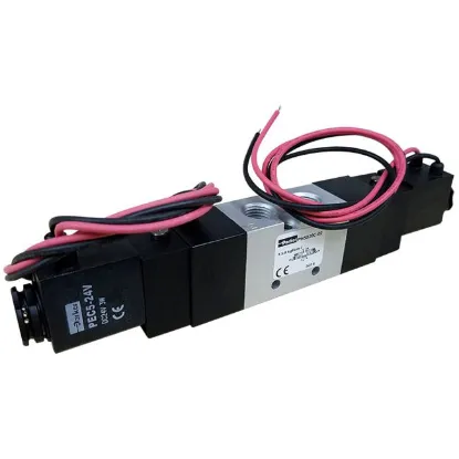 Ảnh của Van điện từ Parker PHS-520C-02-220V 5 cửa 3 vị trí, 2 Coil, Ren 13