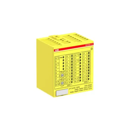 Ảnh của 1SAP484100R0001 – Mô đun safety Digittal I/O DX581-S-XC 8SDI 24VDC/8SDO 24VDC