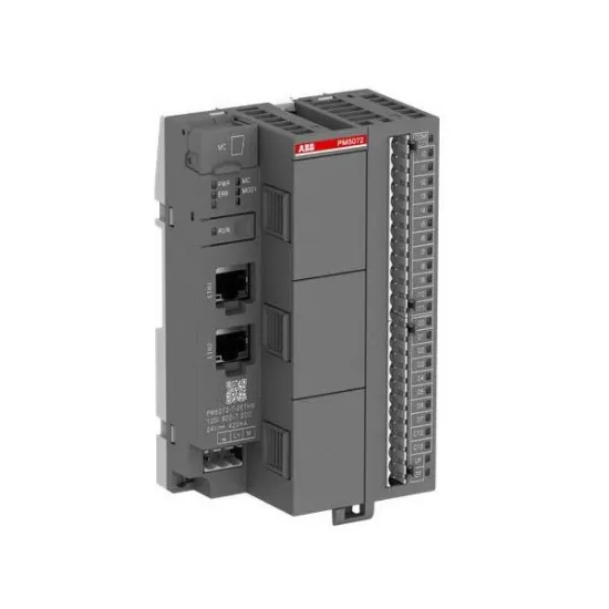 Ảnh của 1SAP124400R0073 – PM5072-T-2ETHW:AC500,PLC,8MB,12DI/8OT/2D