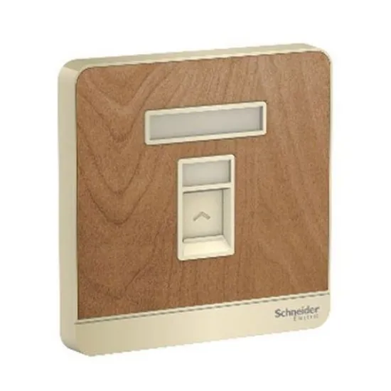 Ảnh của Ổ cắm điện thoại đơn Schneider E8331RJS4_WD_G19