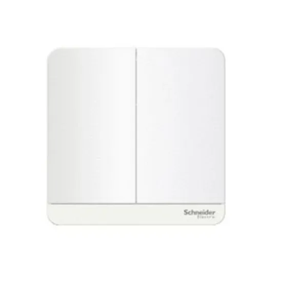 Ảnh của Công tắc đôi 2 chiều có đèn Schneider E8332L2LED_WE_G19