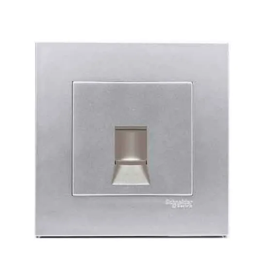 Ảnh của Ổ cắm mạng Cat6 đơn Schneider KB31RJ6_AS