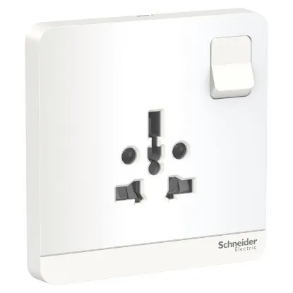 Ảnh của Ổ cắm đơn đa năng 16A Schneider E8315TS_WE_G19