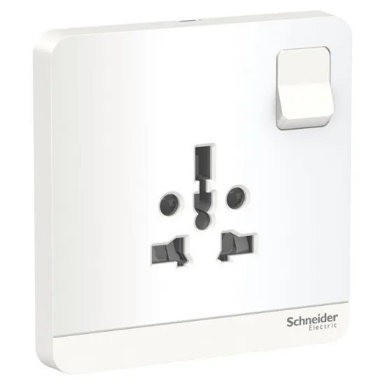 Ảnh của Ổ cắm đơn đa năng 16A Schneider E8315TS_WE_G19