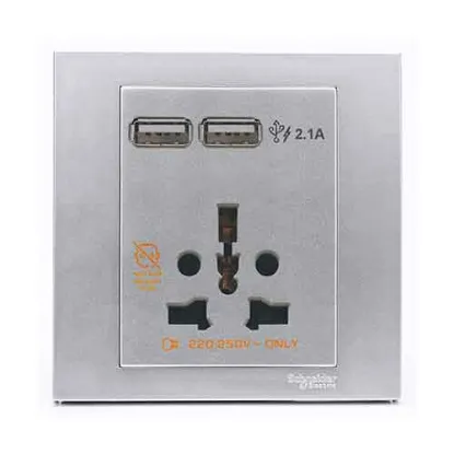 Ảnh của Ổ cắm đa năng kèm sạc USB KB42616USB_AS_G19