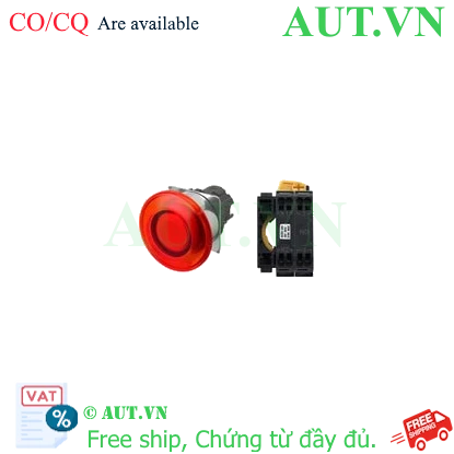 Ảnh của Công tắc nút nhấn Omron A22NL-RMM-TRA-P100-RD