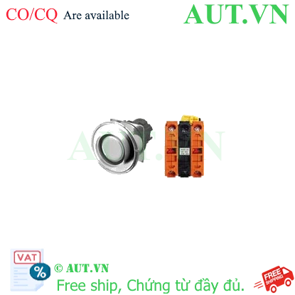 Ảnh của Công tắc nút nhấn Omron A22NL-RMM-TWA-G202-WB