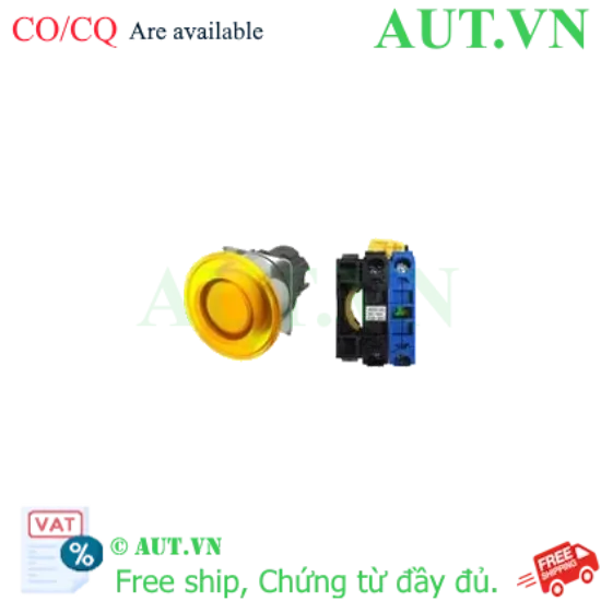 Ảnh của Công tắc nút nhấn Omron A22NL-RMM-TYA-G100-YB