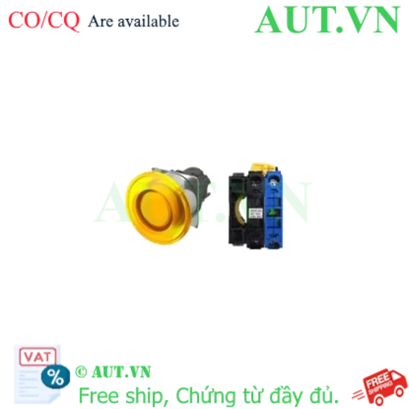 Ảnh của Công tắc nút nhấn Omron A22NL-RMM-TYA-G100-YD